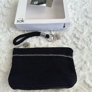 The Sak Vita Crochet Wristlet Clutch